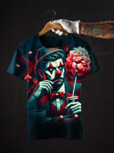 Official T-Shirt: Men Become Clowns