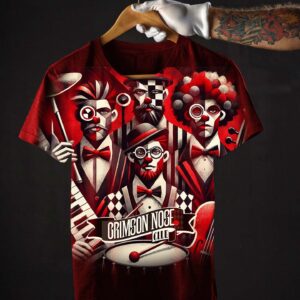 Official T-Shirt: Band - Red Cubist Model